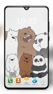 Cute Bear Wallpaper HD android App screenshot 3