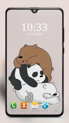 Cute Bear Wallpaper HD android App screenshot 5