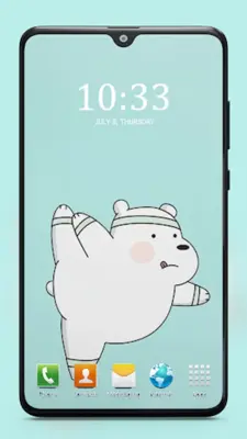 Cute Bear Wallpaper HD android App screenshot 7